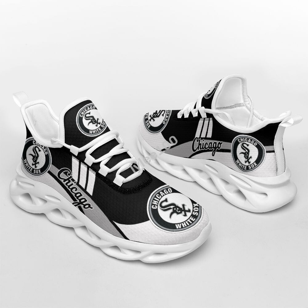 Chicago White Sox Max Soul Sneakers Wh111 - Famjoys Chicago White Sox Max Soul Sneakers Wh111 - Famjoys