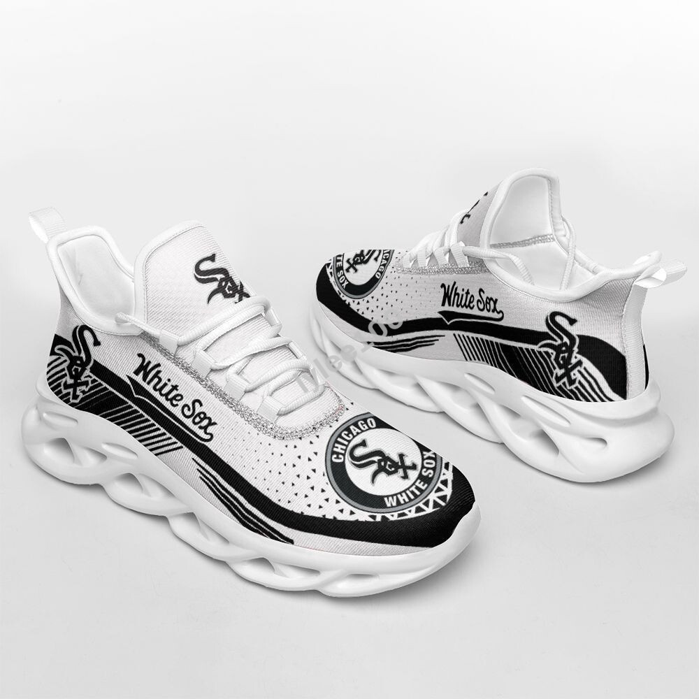 Chicago White Sox Max Soul Sneakers Wh112 - Famjoys Chicago White Sox Max Soul Sneakers Wh112 - Famjoys