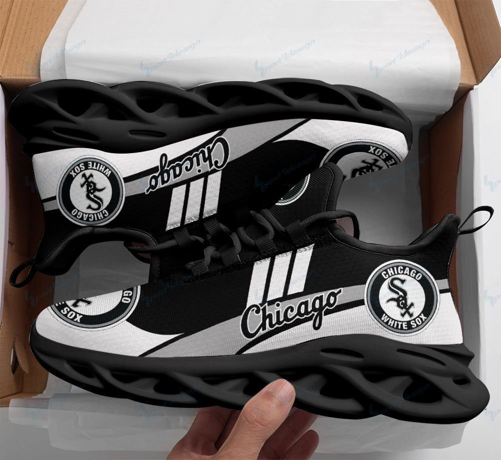 Chicago White Sox Max Soul YZ Running Sneakers 111 - Famjoys Chicago White Sox Max Soul YZ Running Sneakers 111 - Famjoys