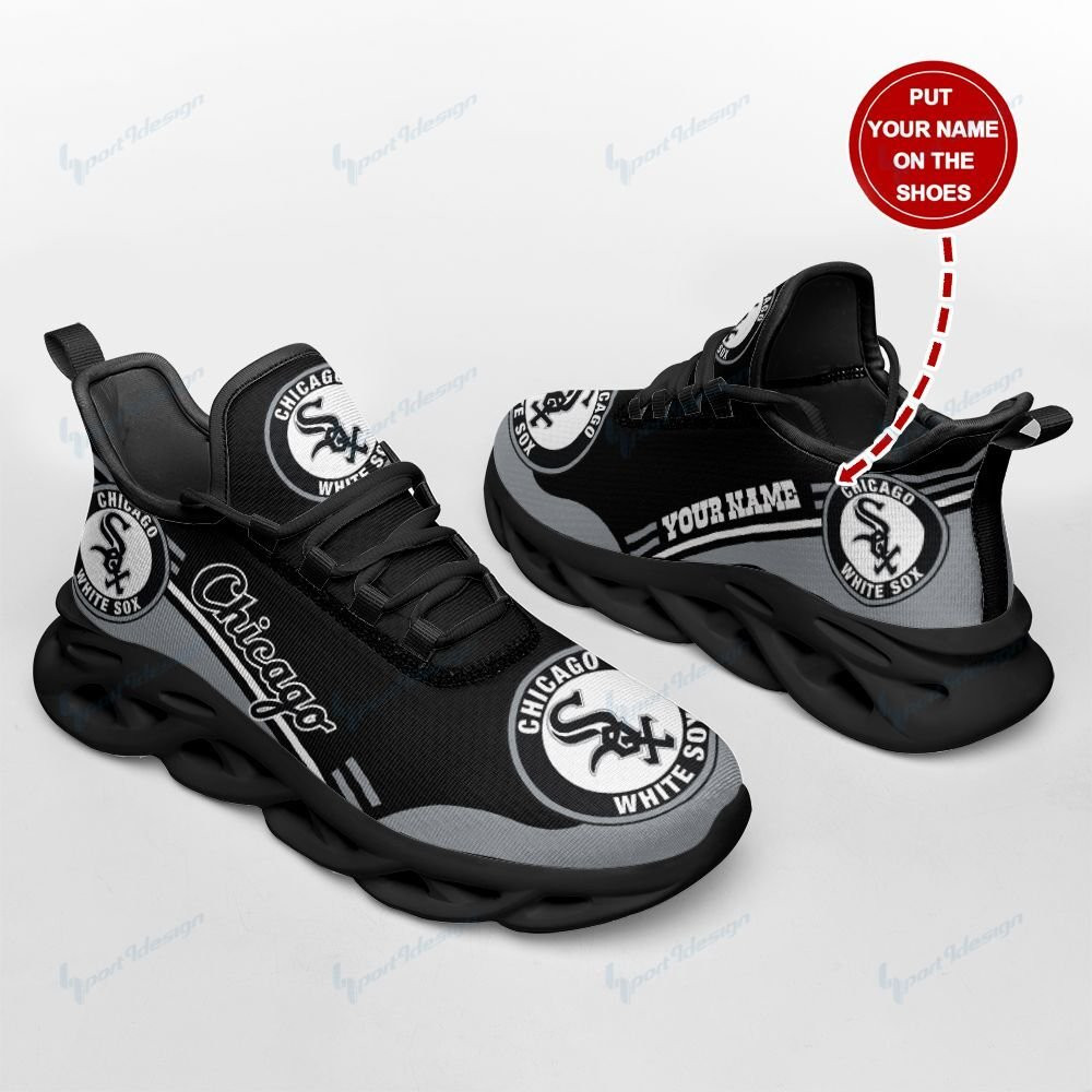 Chicago White Sox Max Soul YZ Running Sneakers 117 - Famjoys Chicago White Sox Max Soul YZ Running Sneakers 117 - Famjoys