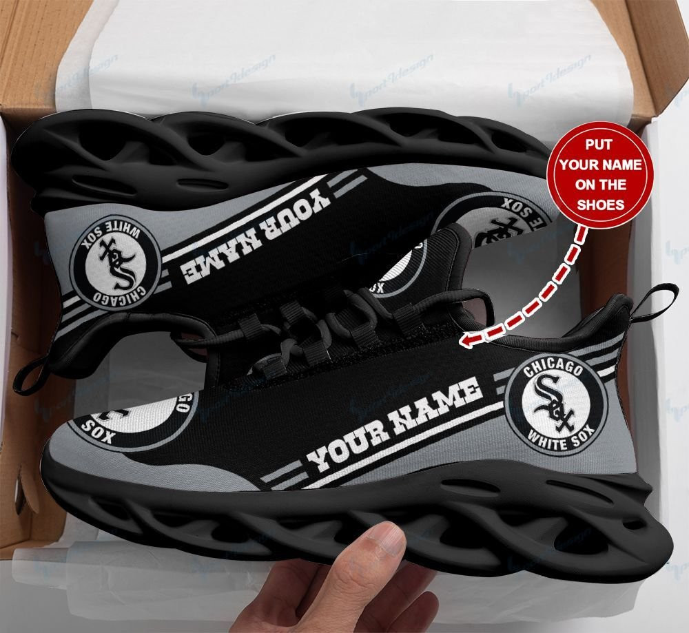 Chicago White Sox Max Soul YZ Running Sneakers 117 - Famjoys Chicago White Sox Max Soul YZ Running Sneakers 117 - Famjoys