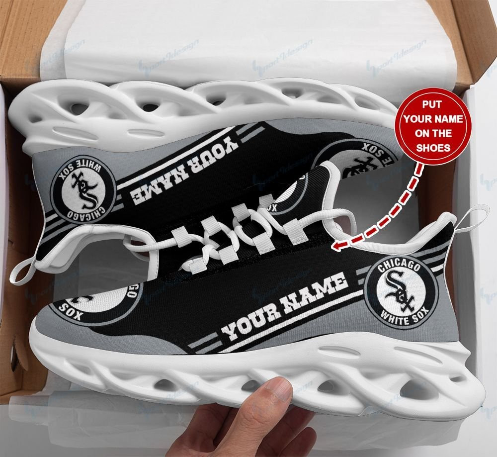 Chicago White Sox Max Soul YZ Running Sneakers 117 - Famjoys Chicago White Sox Max Soul YZ Running Sneakers 117 - Famjoys