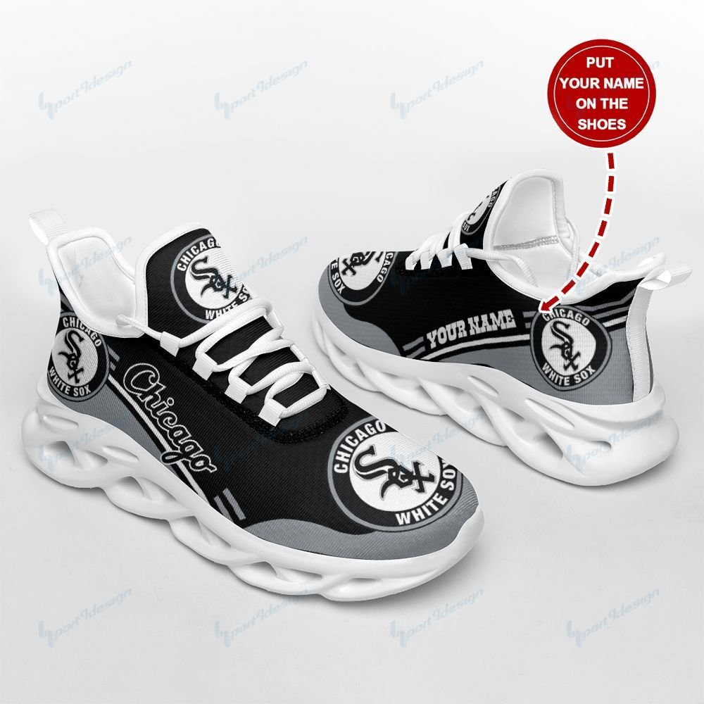 Chicago White Sox Max Soul YZ Running Sneakers 117 - Famjoys Chicago White Sox Max Soul YZ Running Sneakers 117 - Famjoys