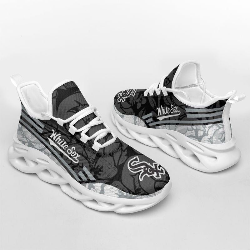 Chicago White Sox Tropical Flowers Max Soul Shoes NLA066138 - Famjoys Chicago White Sox Tropical Flowers Max Soul Shoes NLA066138 - Famjoys
