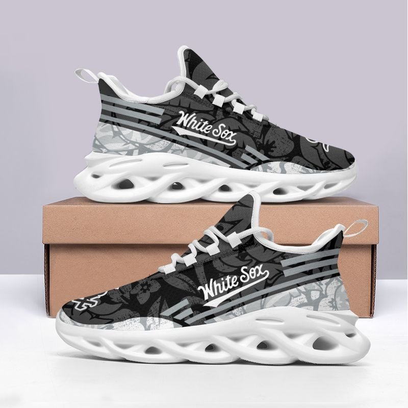 Chicago White Sox Tropical Flowers Max Soul Shoes NLA066138 - Famjoys Chicago White Sox Tropical Flowers Max Soul Shoes NLA066138 - Famjoys