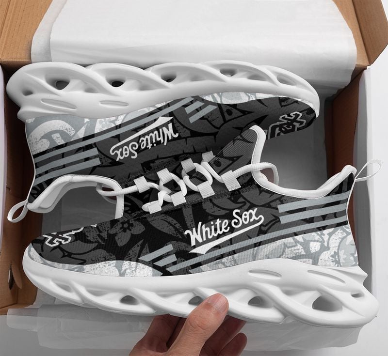 Chicago White Sox Tropical Flowers Max Soul Shoes NLA066138 - Famjoys Chicago White Sox Tropical Flowers Max Soul Shoes NLA066138 - Famjoys
