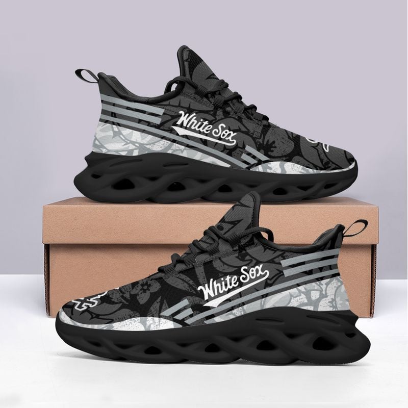 Chicago White Sox Tropical Flowers Max Soul Shoes NLA066138 - Famjoys Chicago White Sox Tropical Flowers Max Soul Shoes NLA066138 - Famjoys