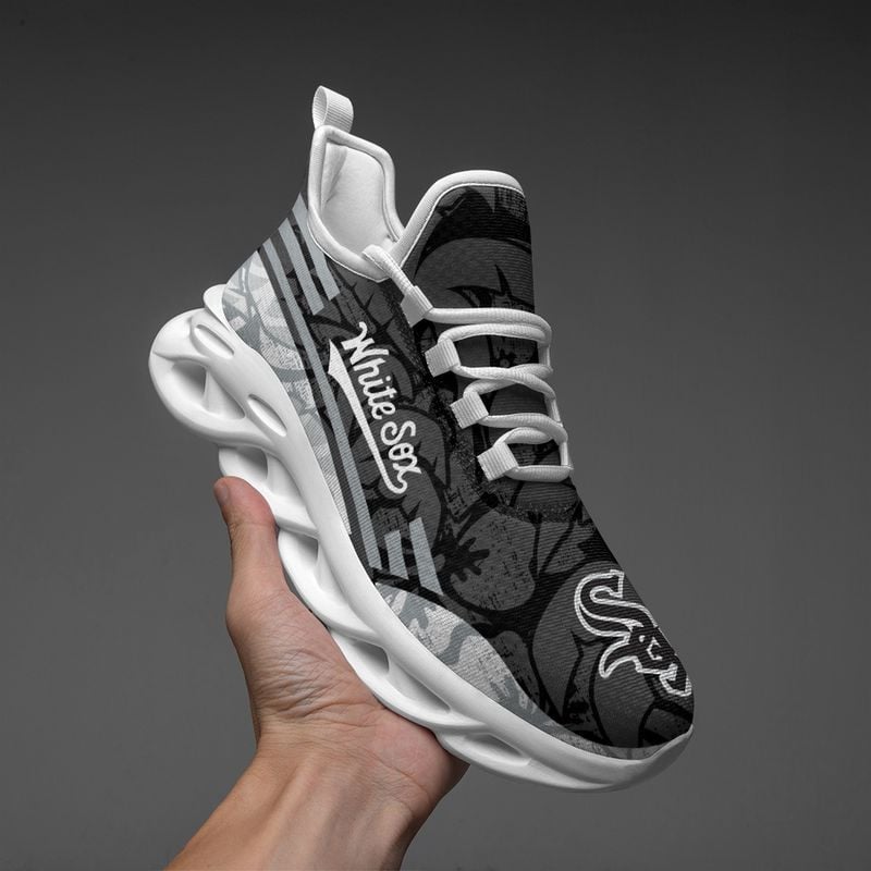 Chicago White Sox Tropical Flowers Max Soul Shoes NLA066138 - Famjoys Chicago White Sox Tropical Flowers Max Soul Shoes NLA066138 - Famjoys