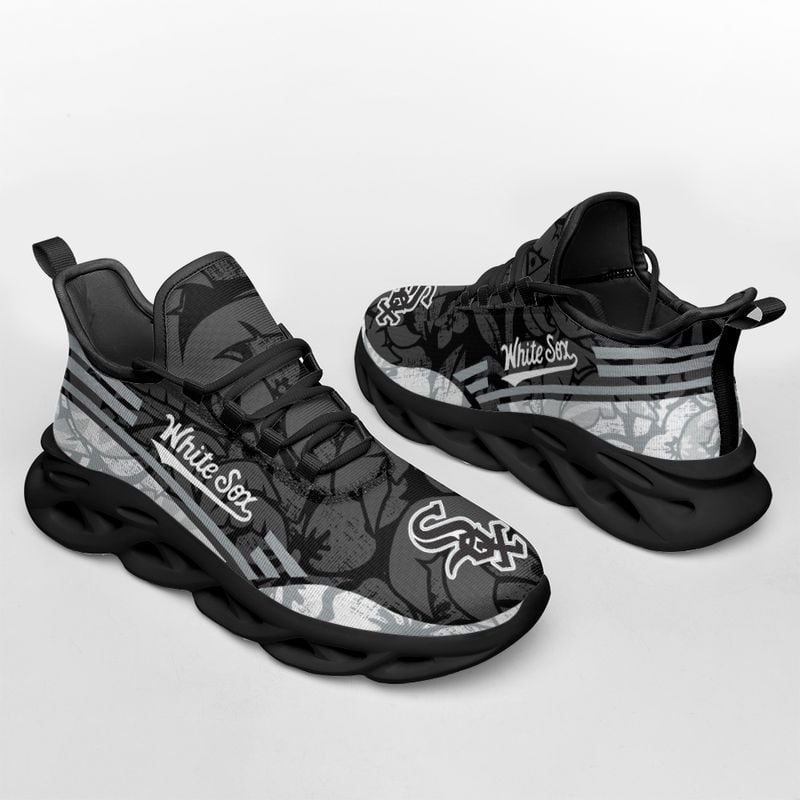 Chicago White Sox Tropical Flowers Max Soul Shoes NLA066138 - Famjoys Chicago White Sox Tropical Flowers Max Soul Shoes NLA066138 - Famjoys