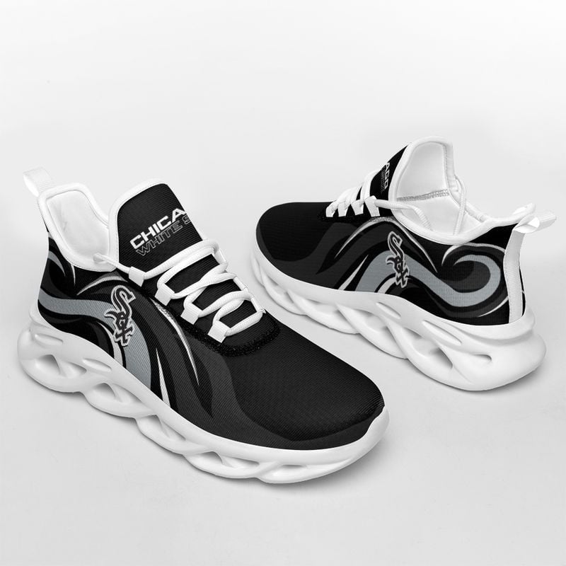Chicago White Sox Wavy Style Max Soul Shoes NEW0547308 - Famjoys Chicago White Sox Wavy Style Max Soul Shoes NEW0547308 - Famjoys