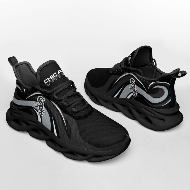 Chicago White Sox Wavy Style Max Soul Shoes NEW0547308 - Famjoys Chicago White Sox Wavy Style Max Soul Shoes NEW0547308 - Famjoys