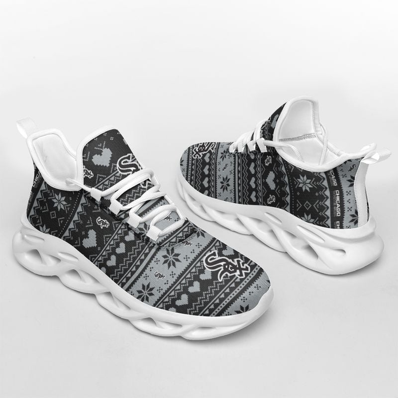 Chicago White Sox X-max Patterns Max Soul Shoes NEW055238 - Famjoys Chicago White Sox X-max Patterns Max Soul Shoes NEW055238 - Famjoys