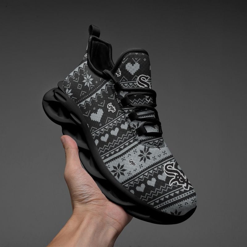 Chicago White Sox X-max Patterns Max Soul Shoes NEW055238 - Famjoys Chicago White Sox X-max Patterns Max Soul Shoes NEW055238 - Famjoys