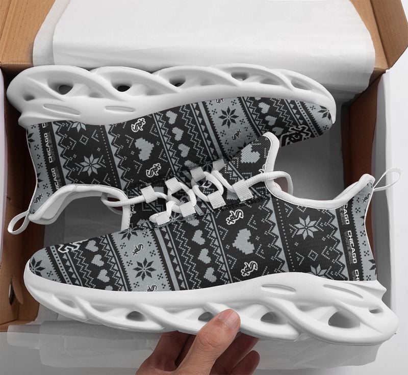 Chicago White Sox X-max Patterns Max Soul Shoes NEW055238 - Famjoys Chicago White Sox X-max Patterns Max Soul Shoes NEW055238 - Famjoys