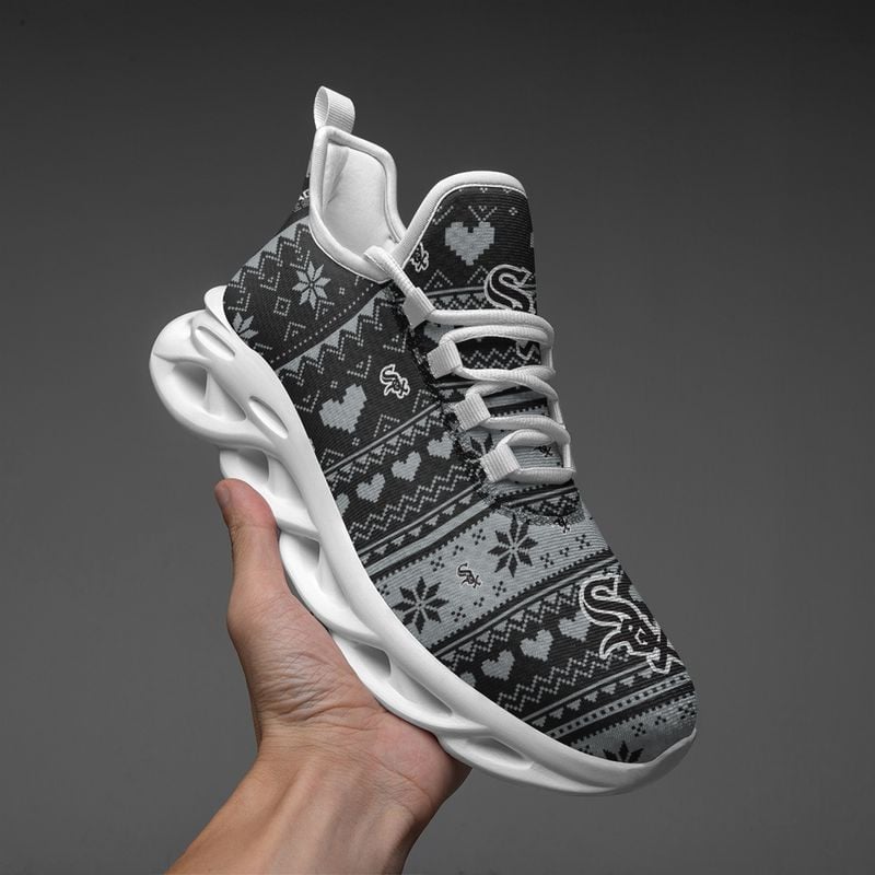 Chicago White Sox X-max Patterns Max Soul Shoes NEW055238 - Famjoys Chicago White Sox X-max Patterns Max Soul Shoes NEW055238 - Famjoys
