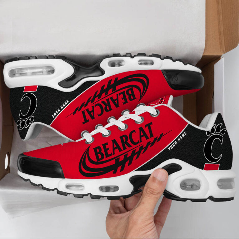 Cincinnati Bearcats Custom Name TN Shoes DS001 - Famjoys Cincinnati Bearcats Custom Name TN Shoes DS001 - Famjoys