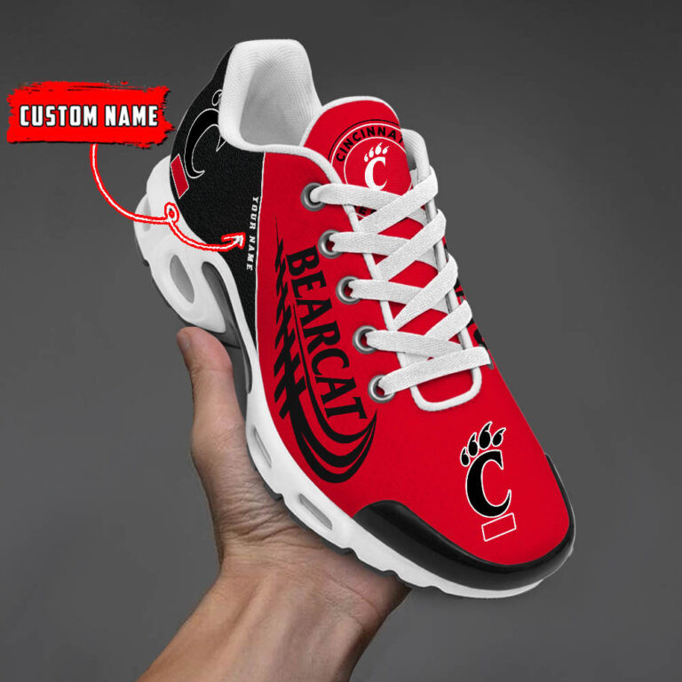 Cincinnati Bearcats Custom Name TN Shoes DS001 - Famjoys Cincinnati Bearcats Custom Name TN Shoes DS001 - Famjoys