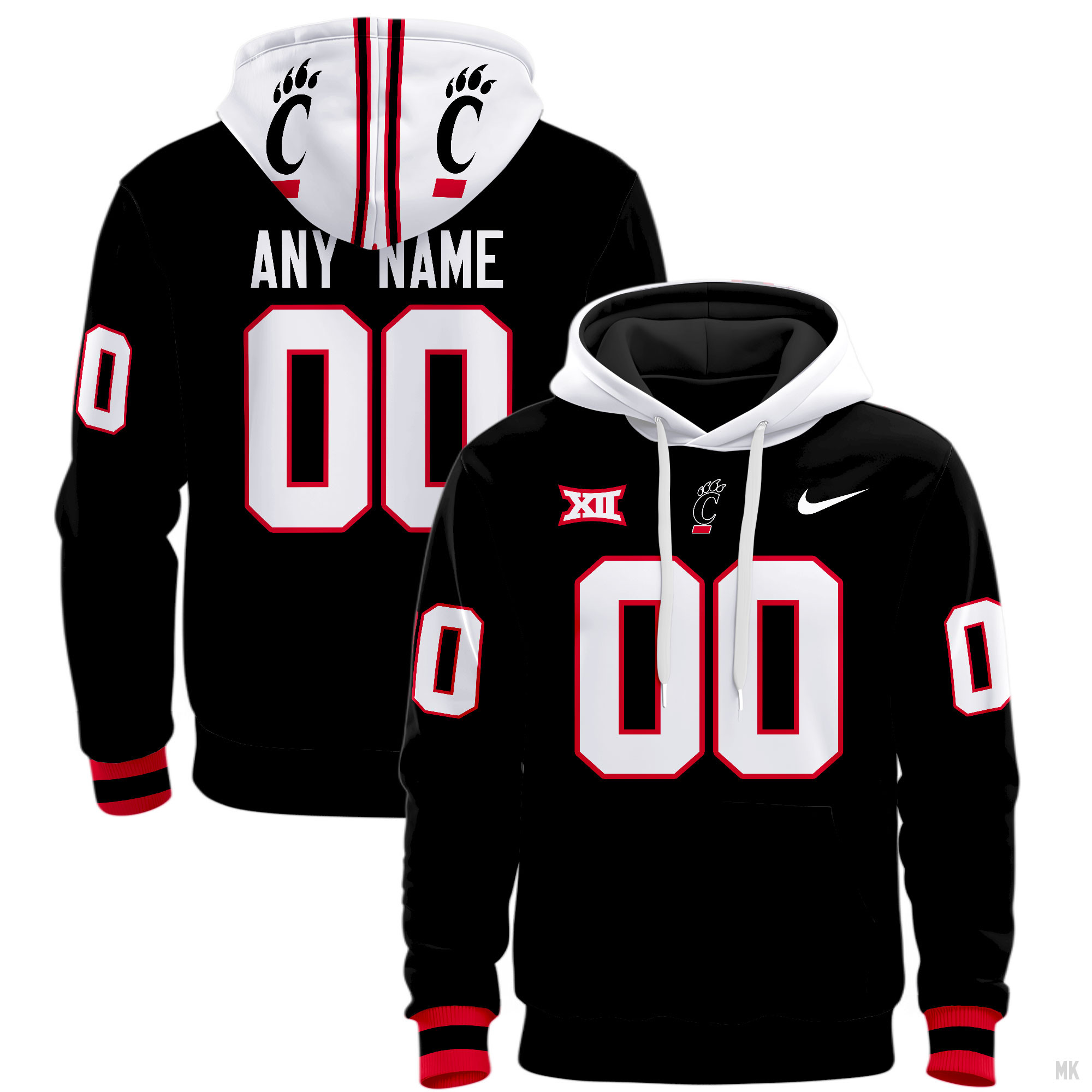 Cincinnati Bearcats Football Hoodie - Famjoys Cincinnati Bearcats Football Hoodie - Famjoys