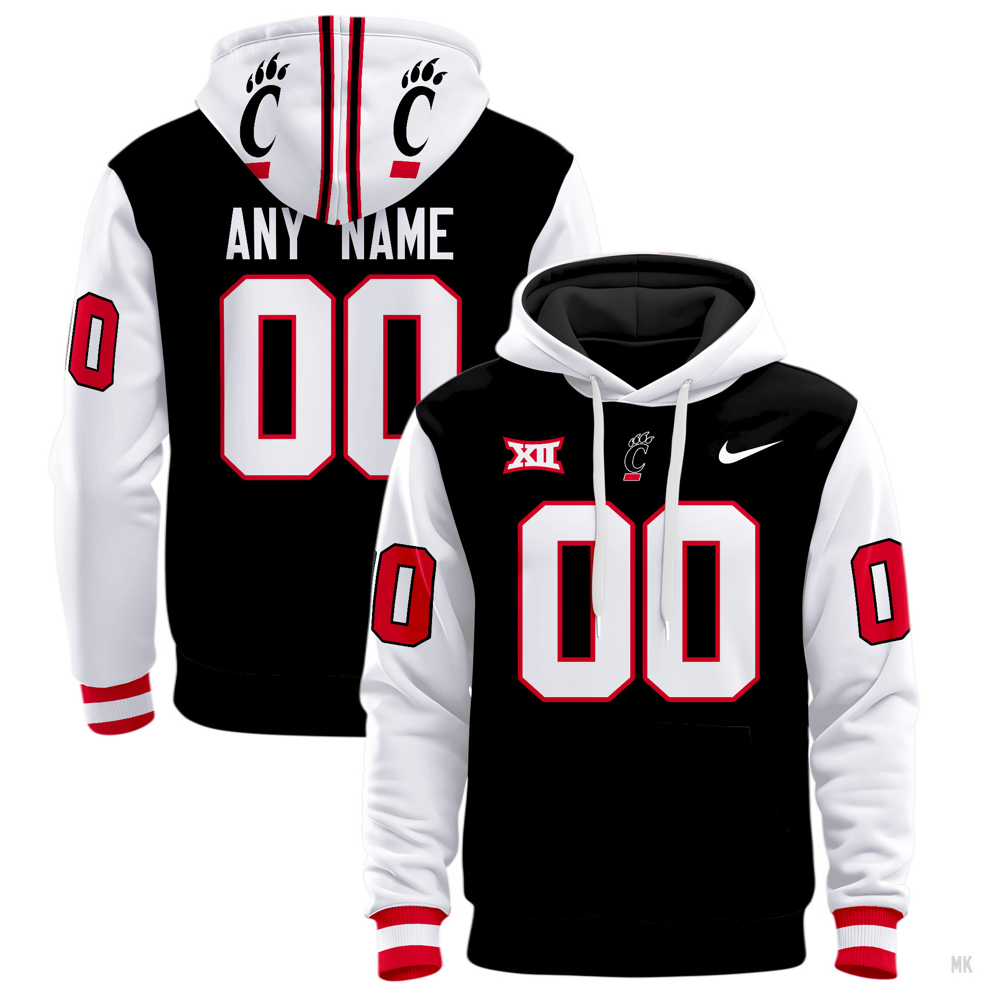 Cincinnati Bearcats Football Hoodie - Famjoys Cincinnati Bearcats Football Hoodie - Famjoys