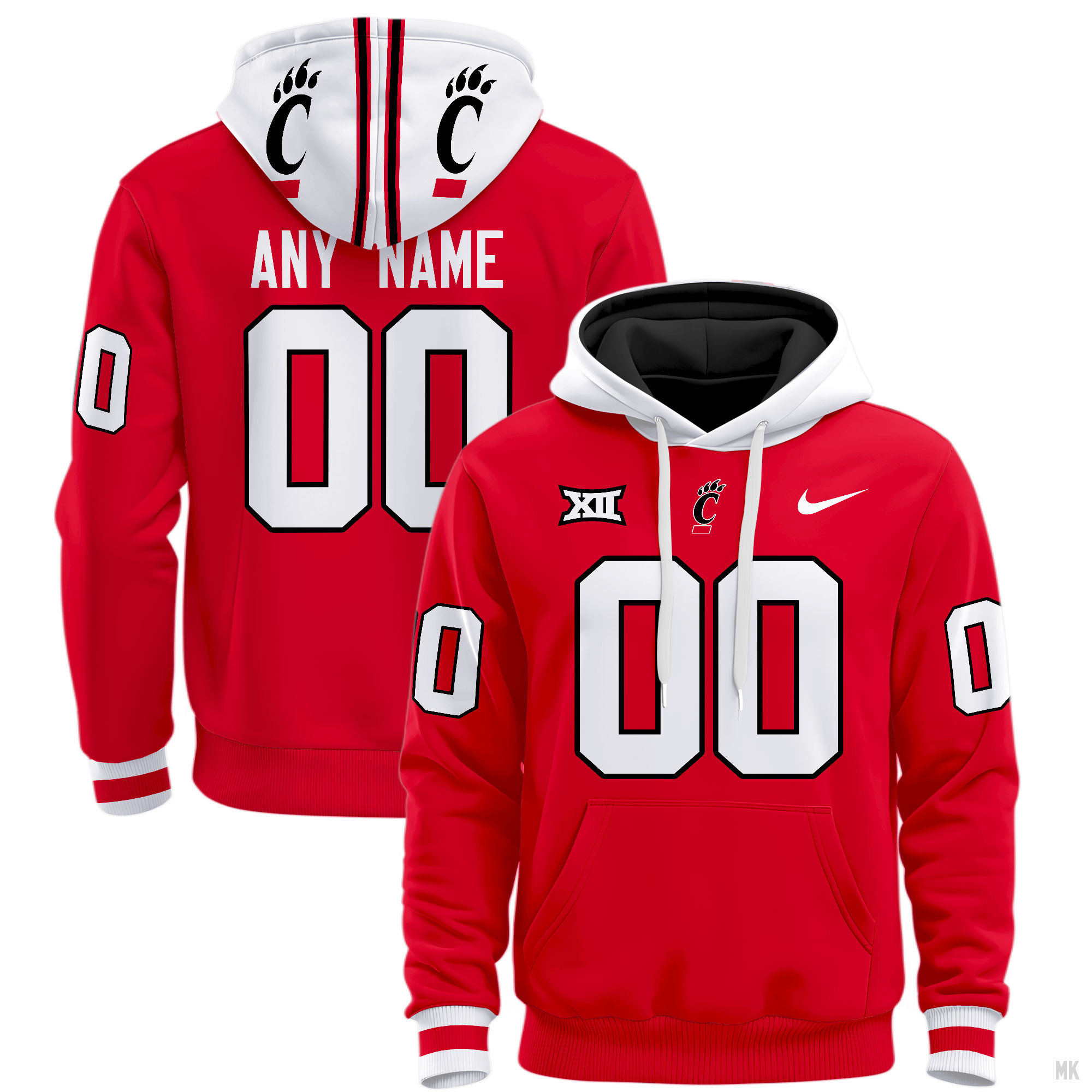 Cincinnati Bearcats Football Hoodie - Famjoys Cincinnati Bearcats Football Hoodie - Famjoys