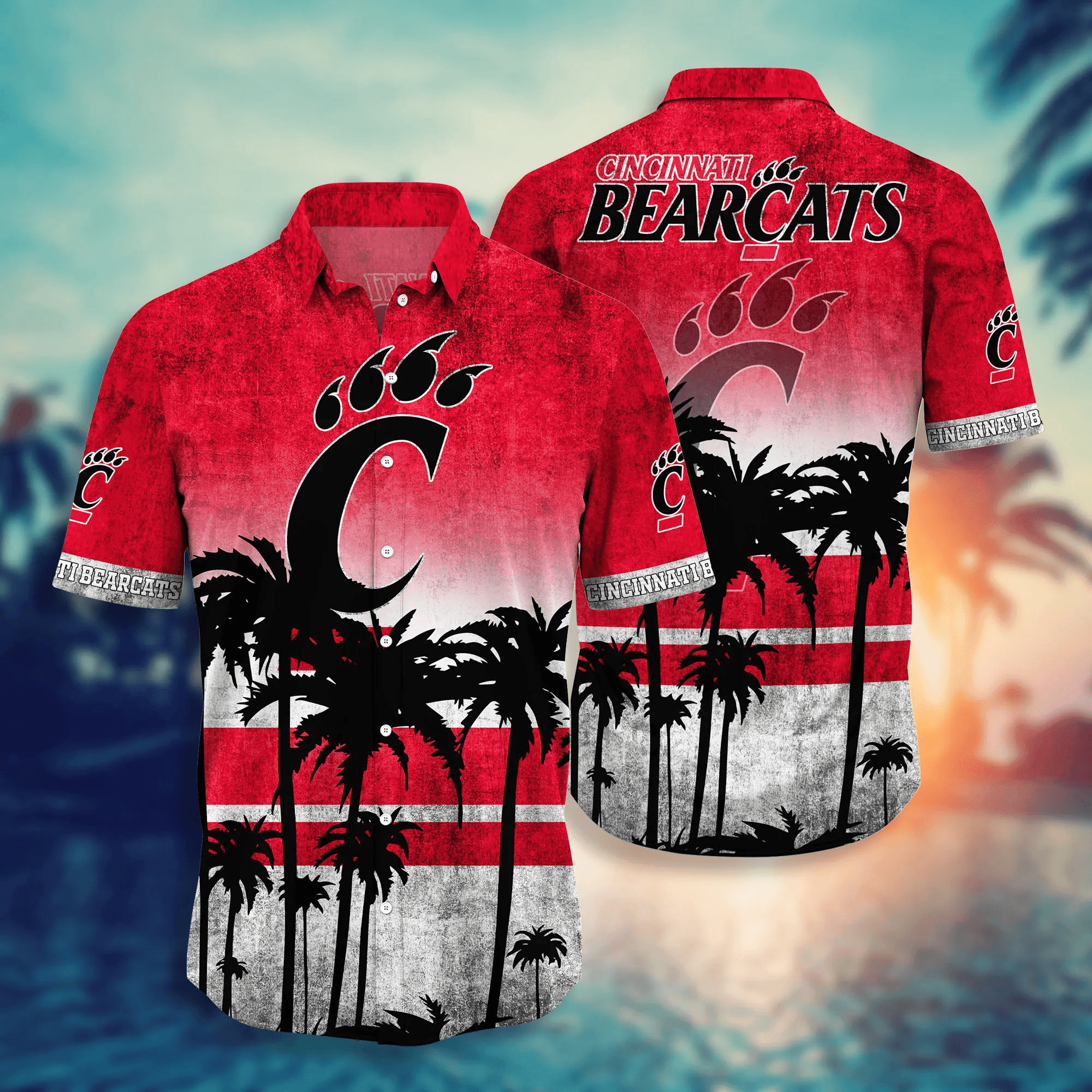 Cincinnati Bearcats Hawaii Apparel - Famjoys Cincinnati Bearcats Hawaii Apparel - Famjoys