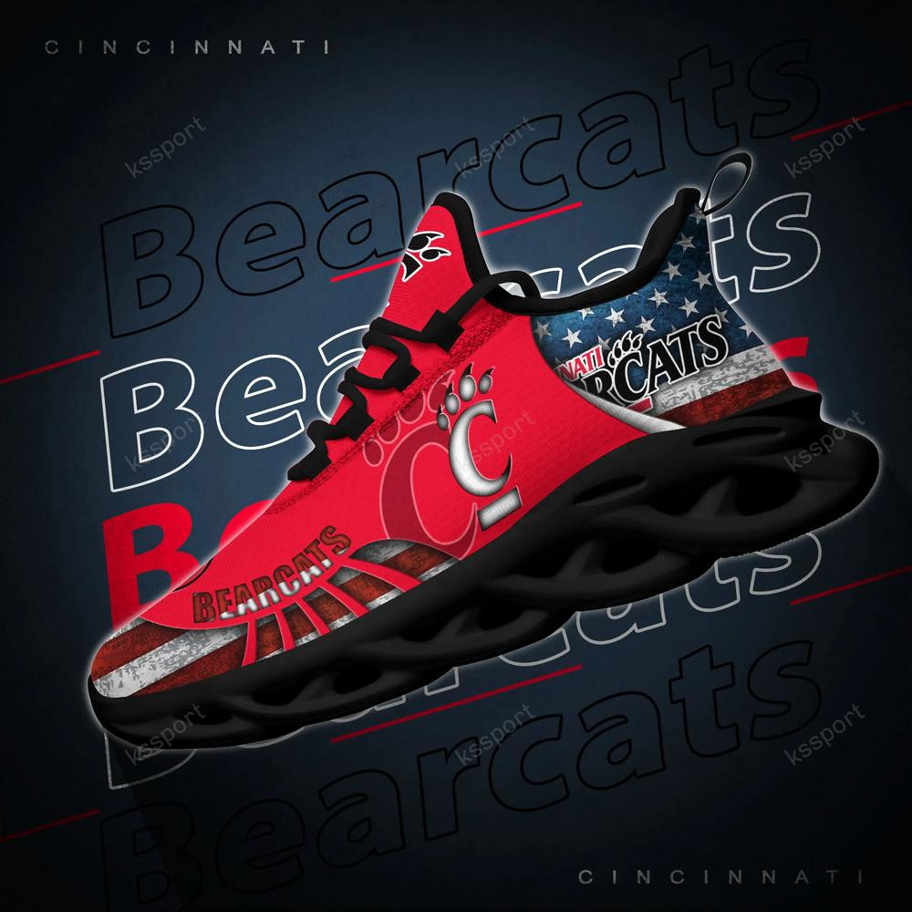 Cincinnati Bearcats Max Soul Clunky Shoes - Famjoys Cincinnati Bearcats Max Soul Clunky Shoes - Famjoys