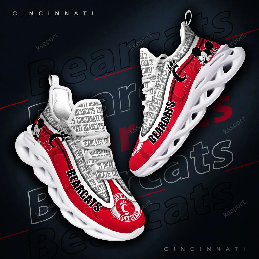 Cincinnati Bearcats Max Soul Clunky Sneakers - Famjoys Cincinnati Bearcats Max Soul Clunky Sneakers - Famjoys