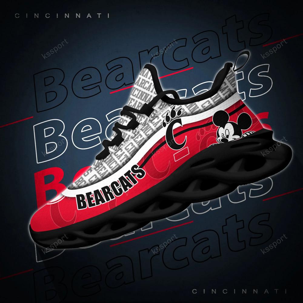 Cincinnati Bearcats Max Soul Clunky Sneakers - Famjoys Cincinnati Bearcats Max Soul Clunky Sneakers - Famjoys