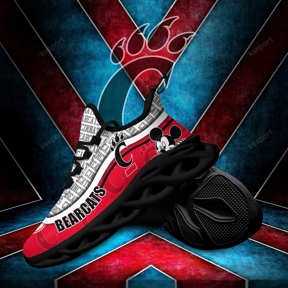 Cincinnati Bearcats Max Soul Clunky Sneakers - Famjoys Cincinnati Bearcats Max Soul Clunky Sneakers - Famjoys
