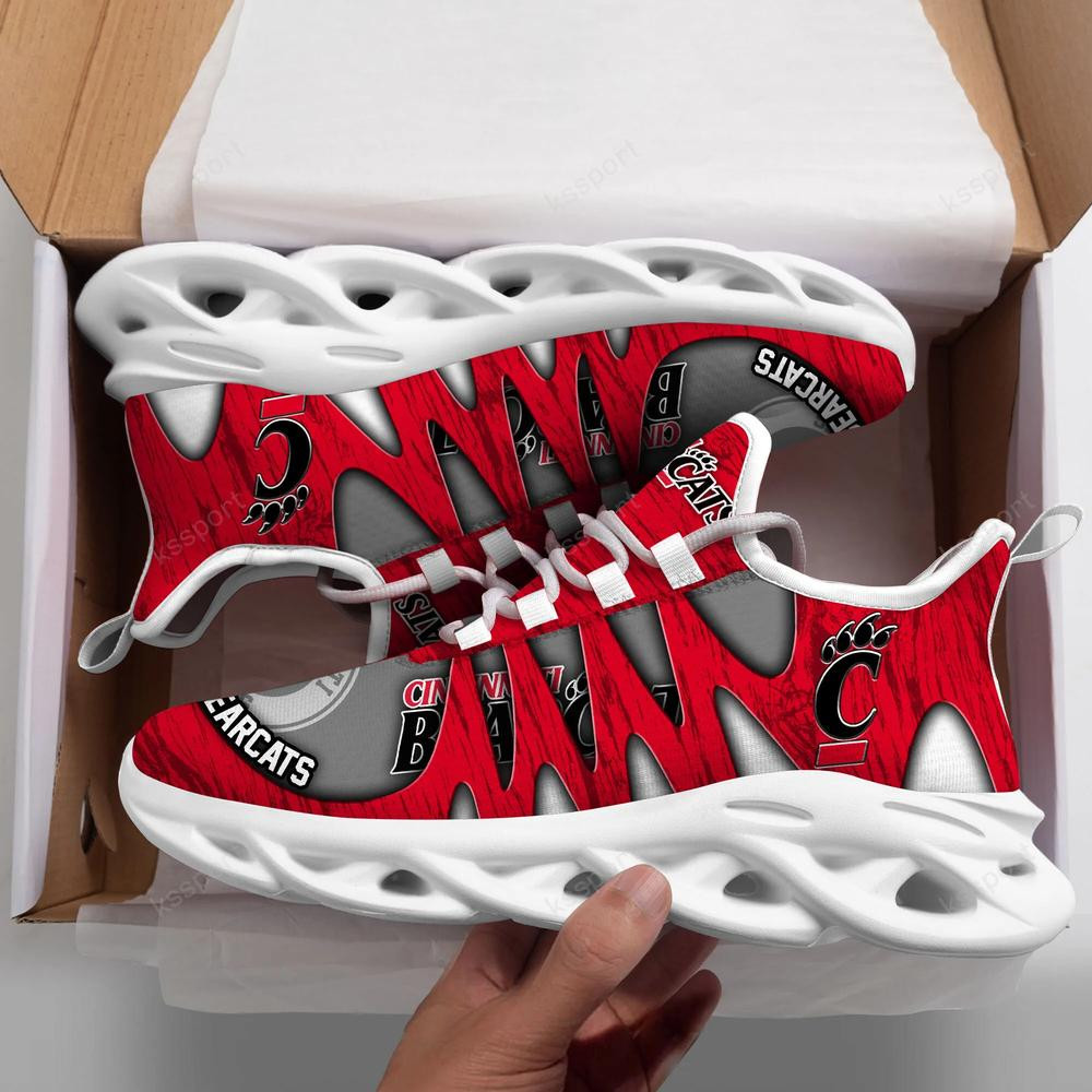 Cincinnati Bearcats Max Soul Shoes, Running Sneakers - Famjoys Cincinnati Bearcats Max Soul Shoes, Running Sneakers - Famjoys