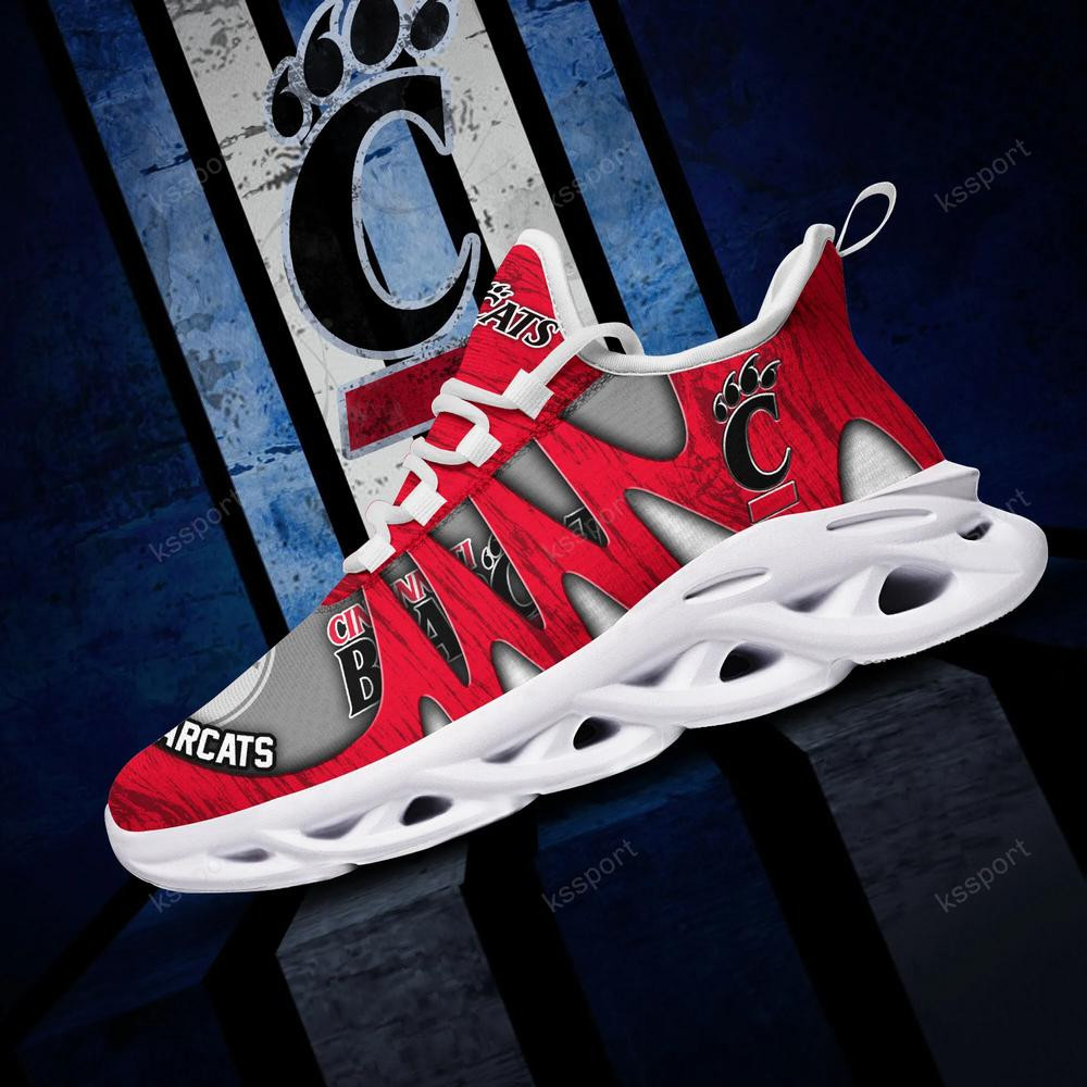Cincinnati Bearcats Max Soul Shoes, Running Sneakers - Famjoys Cincinnati Bearcats Max Soul Shoes, Running Sneakers - Famjoys