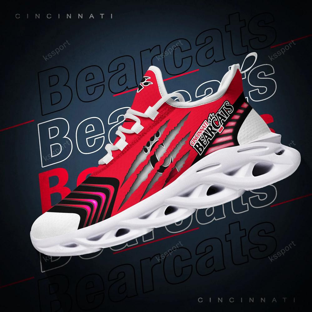 Cincinnati Bearcats Max Soul Sneakers Chunky - Famjoys Cincinnati Bearcats Max Soul Sneakers Chunky - Famjoys