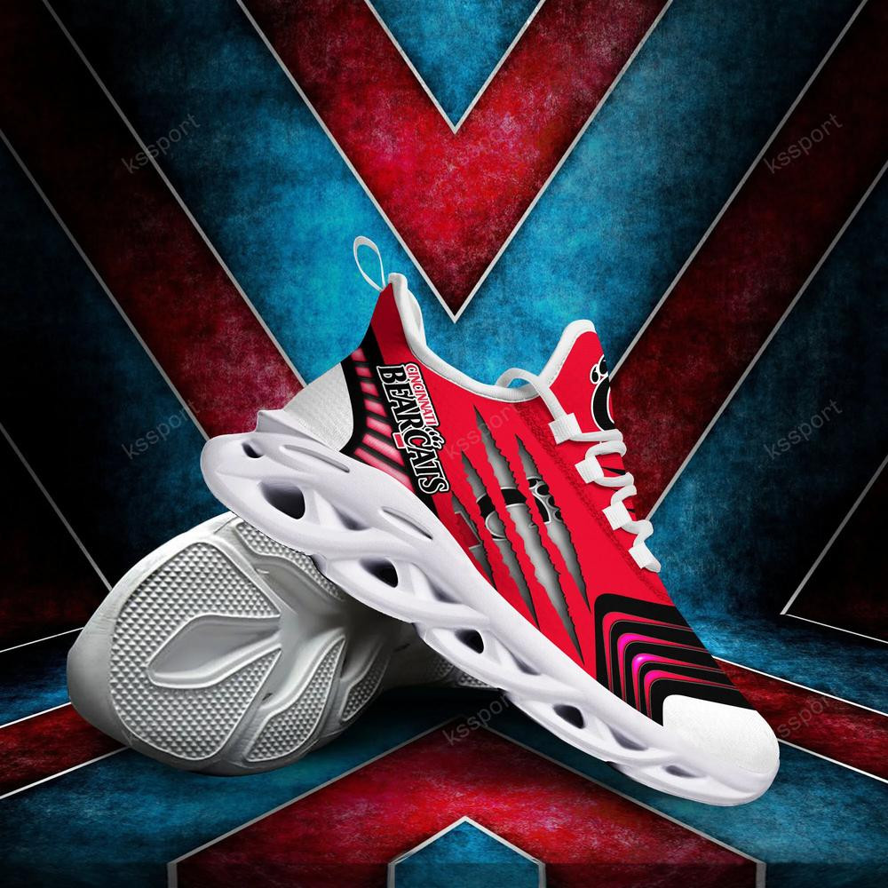 Cincinnati Bearcats Max Soul Sneakers Chunky - Famjoys Cincinnati Bearcats Max Soul Sneakers Chunky - Famjoys