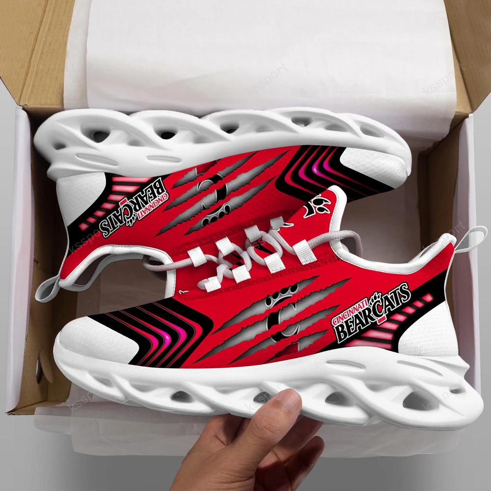 Cincinnati Bearcats Max Soul Sneakers Chunky - Famjoys Cincinnati Bearcats Max Soul Sneakers Chunky - Famjoys