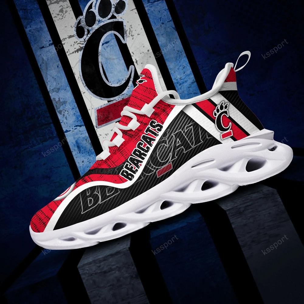 Cincinnati Bearcats Personalized Max Soul Shoes 2022 - Famjoys Cincinnati Bearcats Personalized Max Soul Shoes 2022 - Famjoys