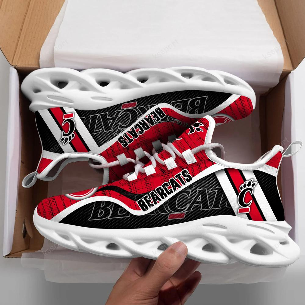 Cincinnati Bearcats Personalized Max Soul Shoes 2022 - Famjoys Cincinnati Bearcats Personalized Max Soul Shoes 2022 - Famjoys