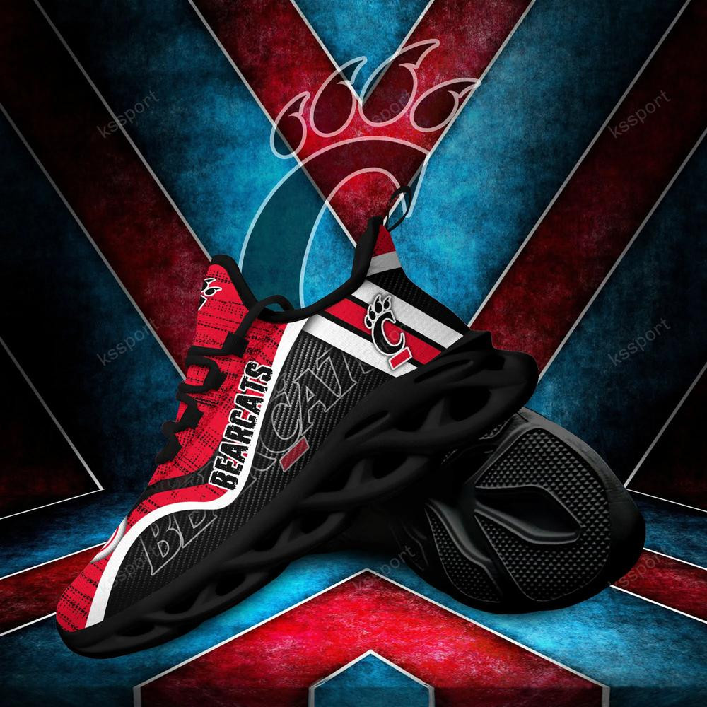 Cincinnati Bearcats Personalized Max Soul Shoes 2022 - Famjoys Cincinnati Bearcats Personalized Max Soul Shoes 2022 - Famjoys