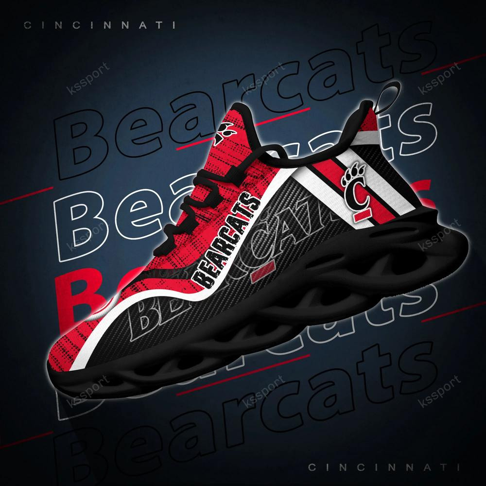 Cincinnati Bearcats Personalized Max Soul Shoes 2022 - Famjoys Cincinnati Bearcats Personalized Max Soul Shoes 2022 - Famjoys