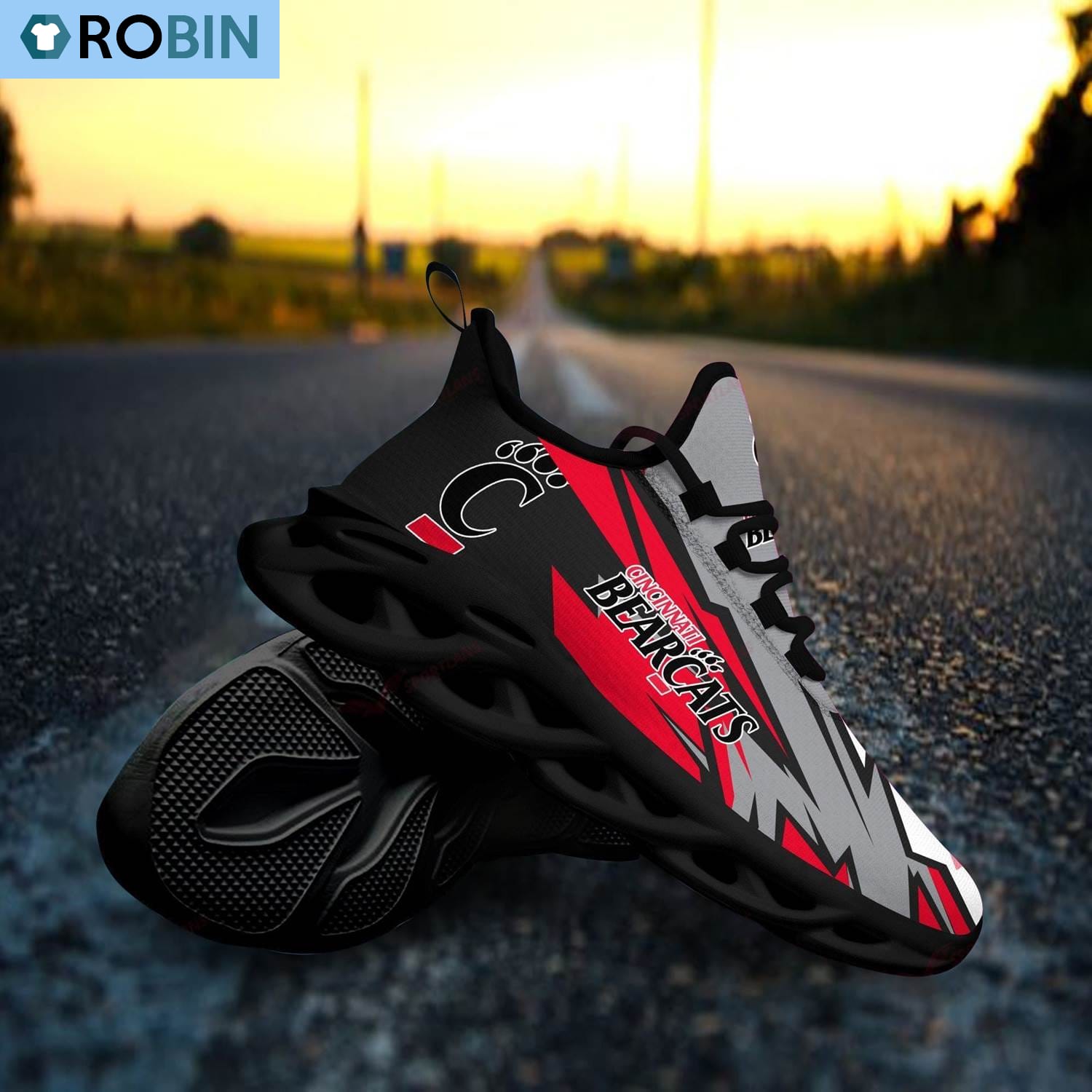Cincinnati Bearcats Sneakers - Famjoys Cincinnati Bearcats Sneakers - Famjoys