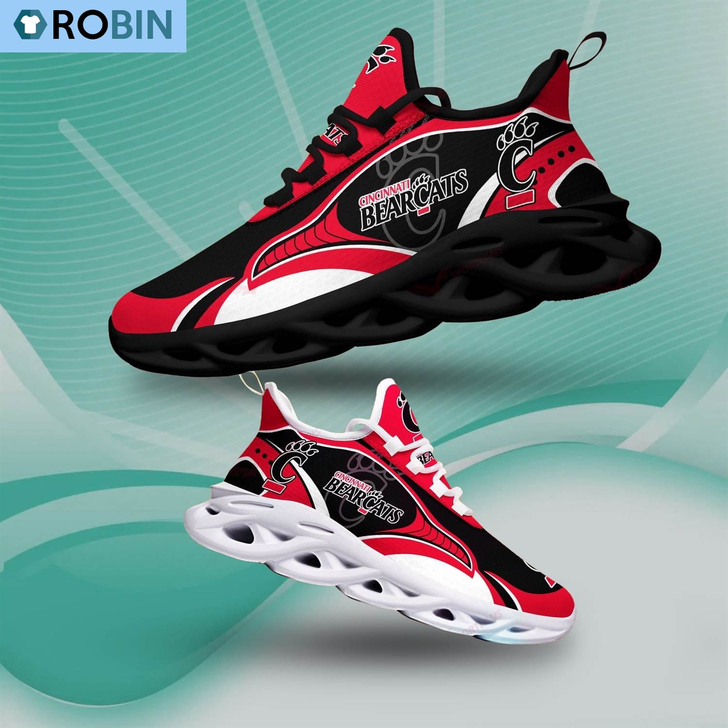 Cincinnati Bearcats Sneakers - Famjoys Cincinnati Bearcats Sneakers - Famjoys