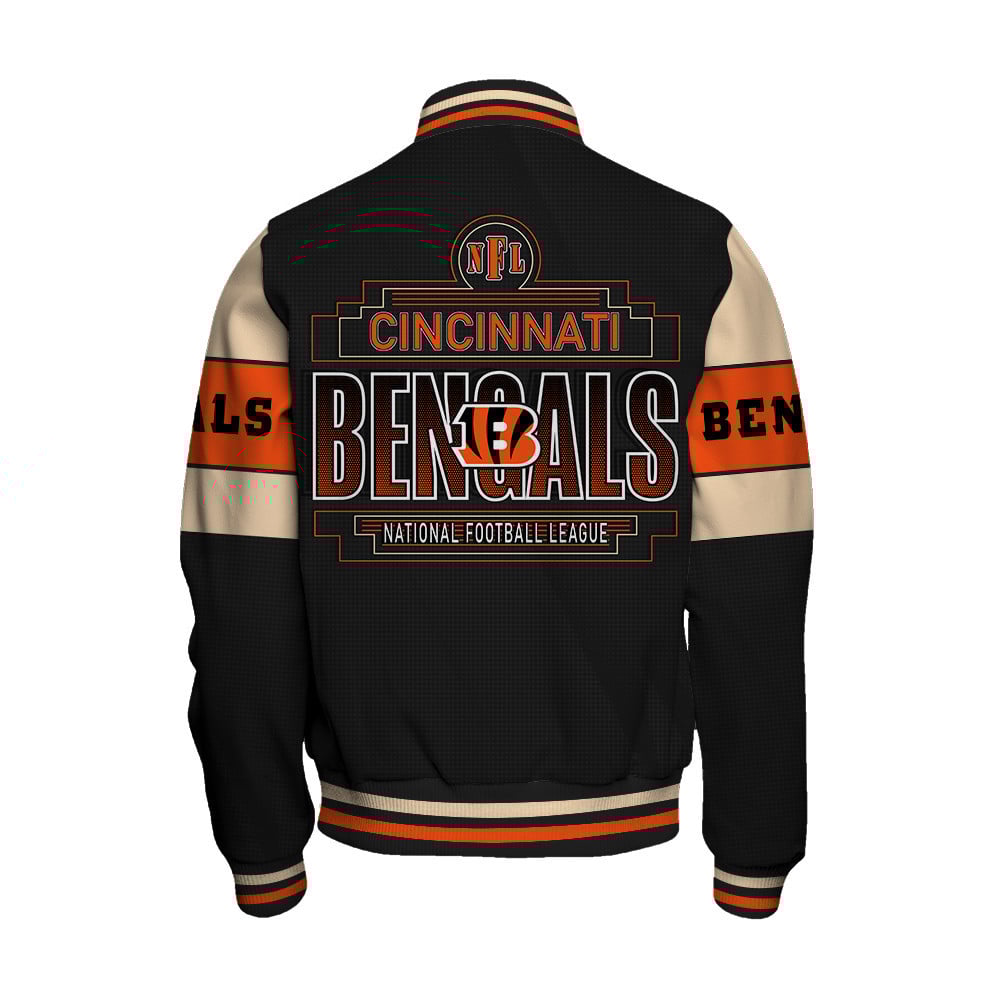 Cincinnati Bengals - Dare To Be Different Unisex Varsity Jacket - Famjoys Cincinnati Bengals - Dare To Be Different Unisex Varsity Jacket - Famjoys