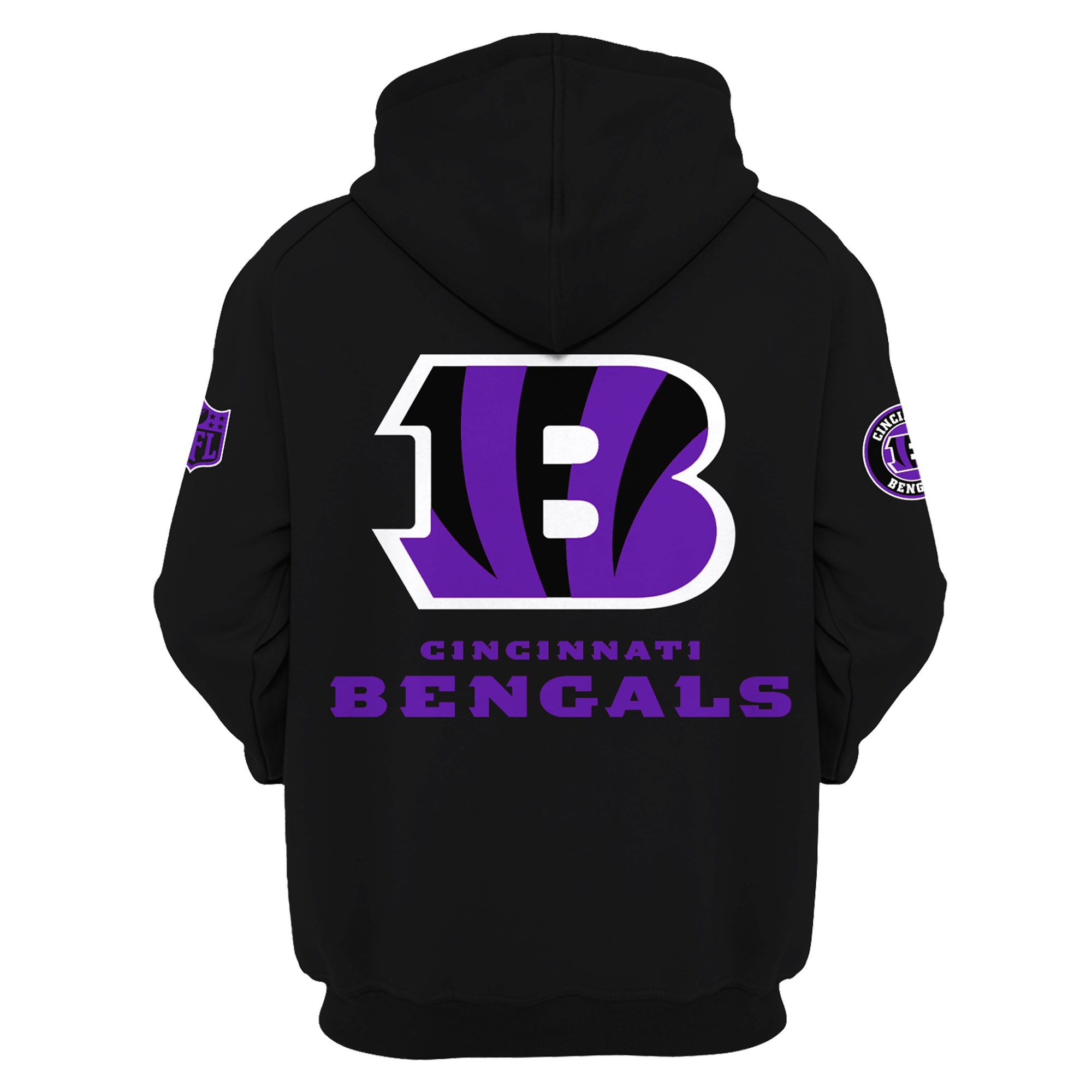 Cincinnati Bengals Domestic Violence Awareness Month Hoodie - Famjoys Cincinnati Bengals Domestic Violence Awareness Month Hoodie - Famjoys