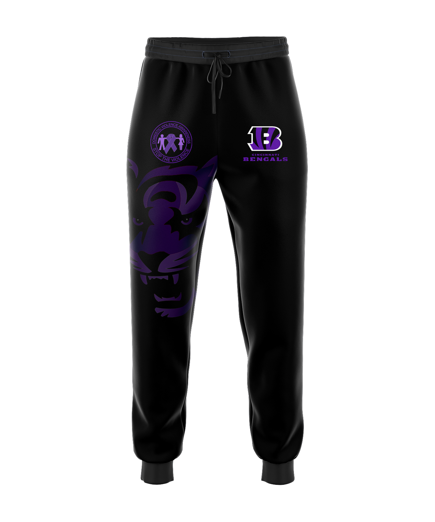 Cincinnati Bengals Domestic Violence Awareness Month Hoodie - Famjoys Cincinnati Bengals Domestic Violence Awareness Month Hoodie - Famjoys