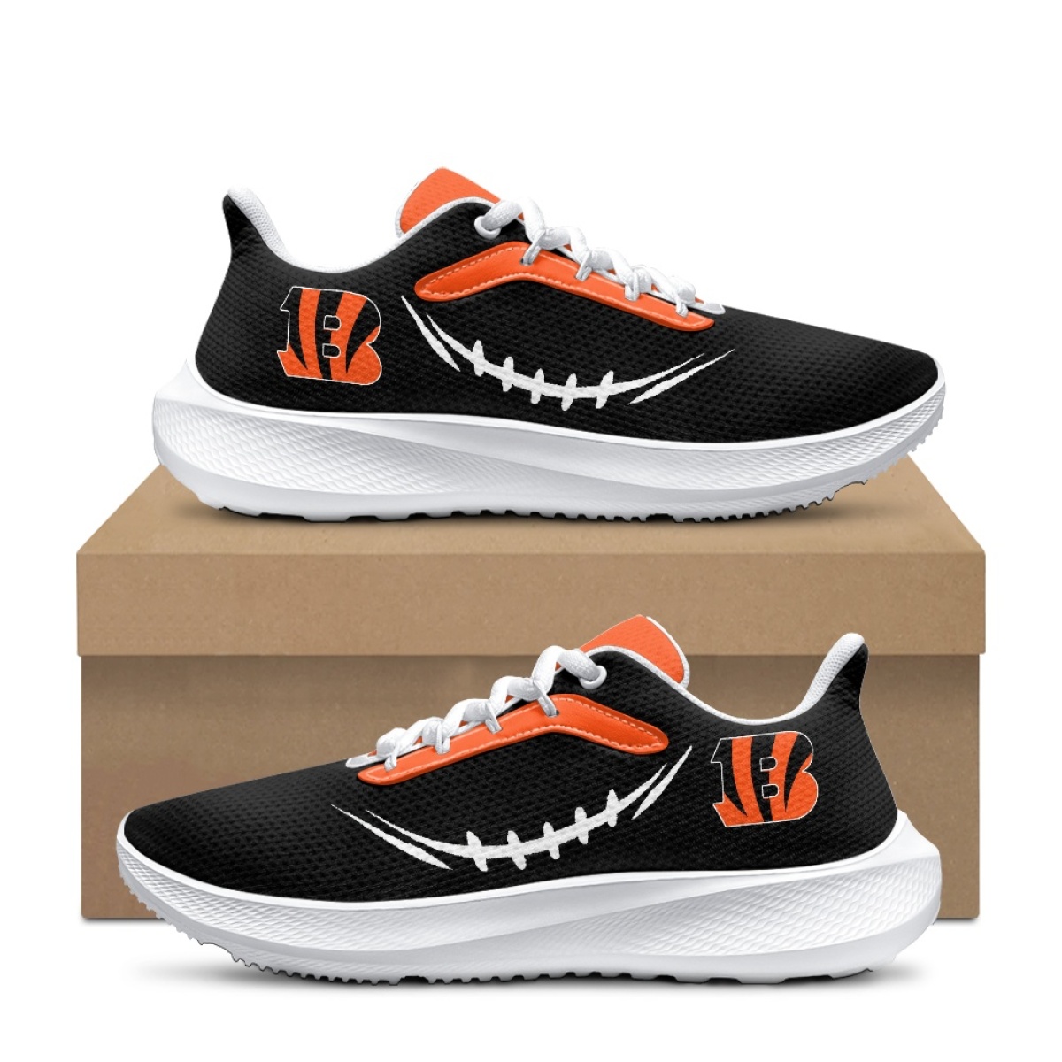 Cincinnati Bengals Running Shoes - Famjoys Cincinnati Bengals Running Shoes - Famjoys