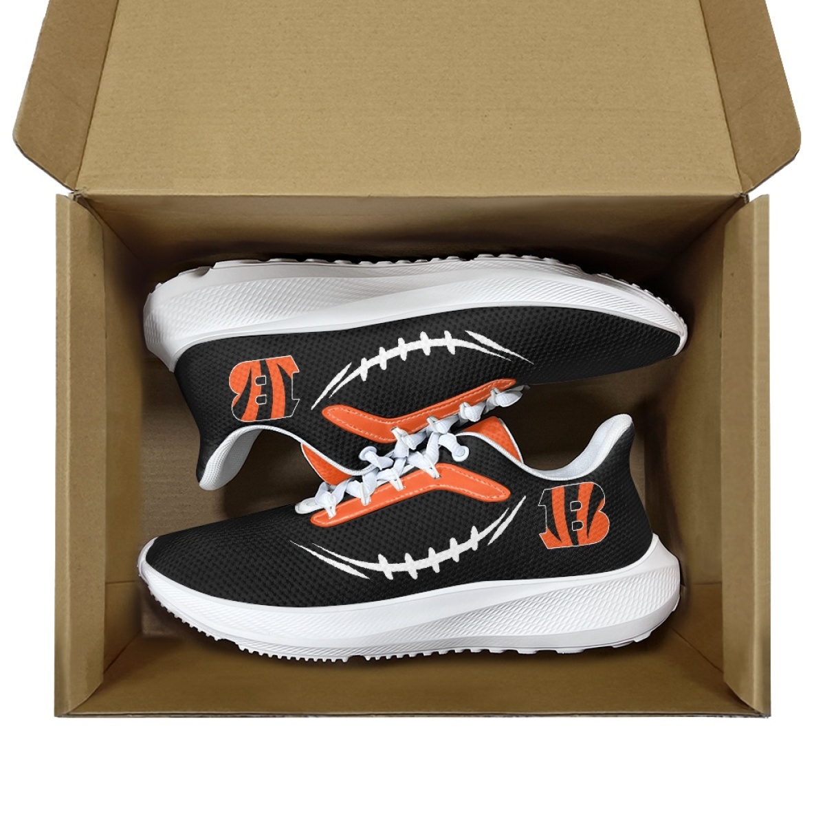 Cincinnati Bengals Running Shoes - Famjoys Cincinnati Bengals Running Shoes - Famjoys