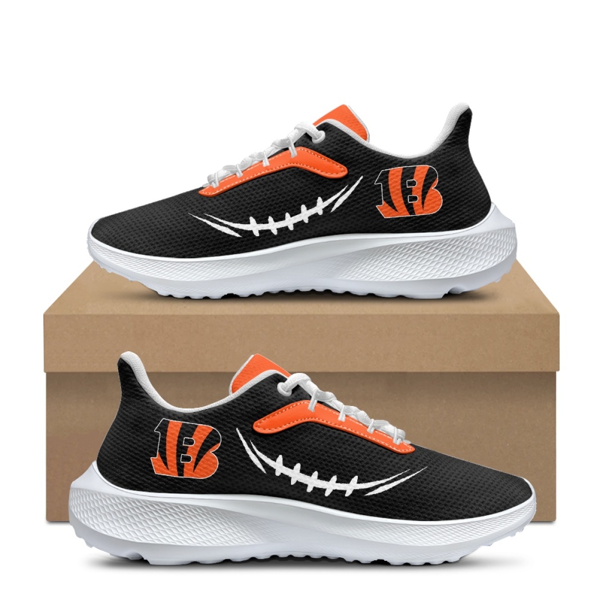 Cincinnati Bengals Running Shoes - Famjoys Cincinnati Bengals Running Shoes - Famjoys
