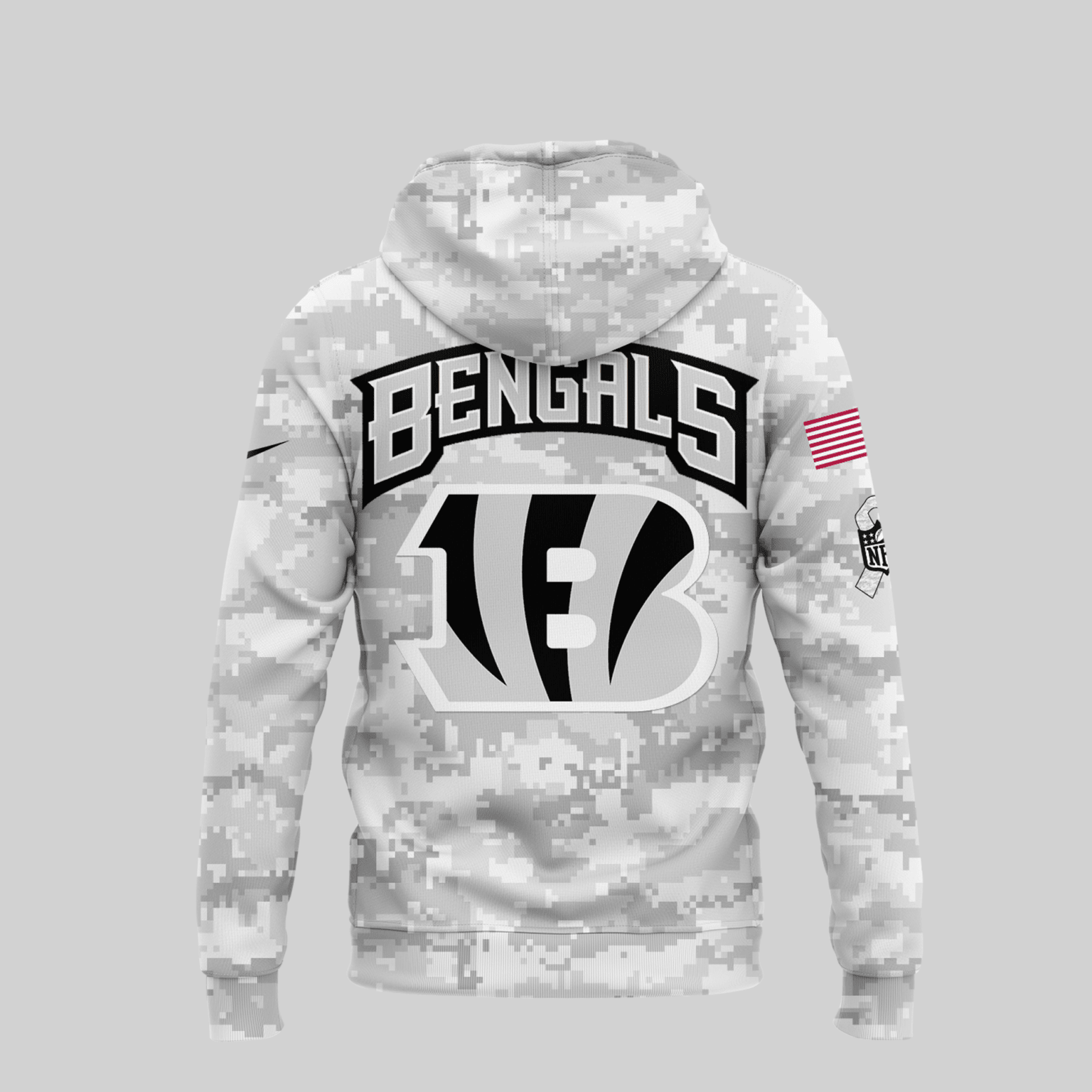 Cincinnati Bengals Salute to Service Hoodie - Famjoys Cincinnati Bengals Salute to Service Hoodie - Famjoys