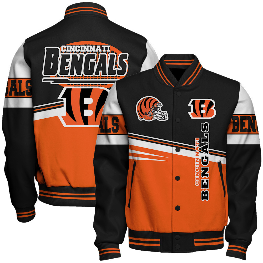 Cincinnati Bengals - Second Family Unisex Varsity Jacket