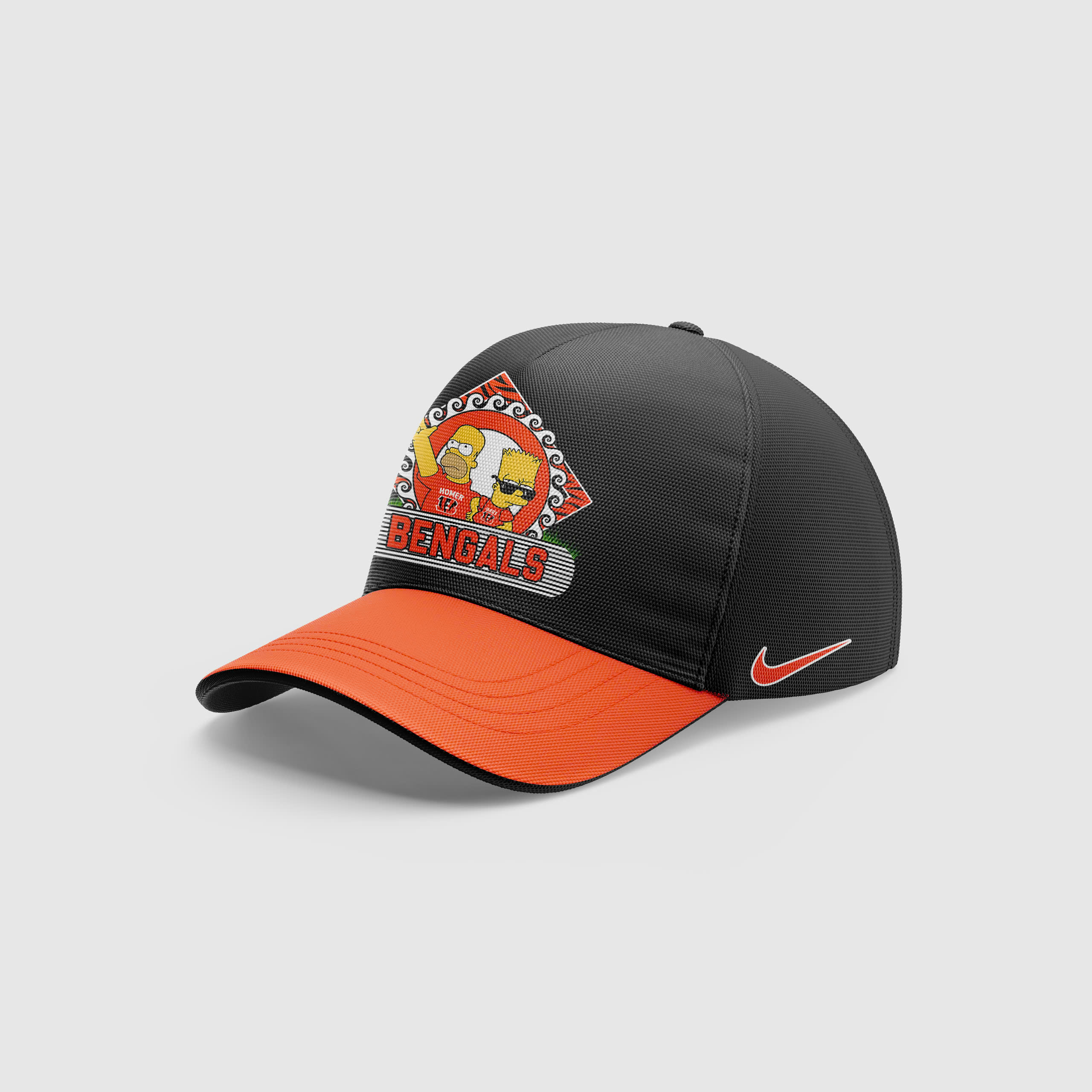 Cincinnati Bengals Simpson Funday Football Special Premium Pullover Hoodie - Famjoys Cincinnati Bengals Simpson Funday Football Special Premium Pullover Hoodie - Famjoys
