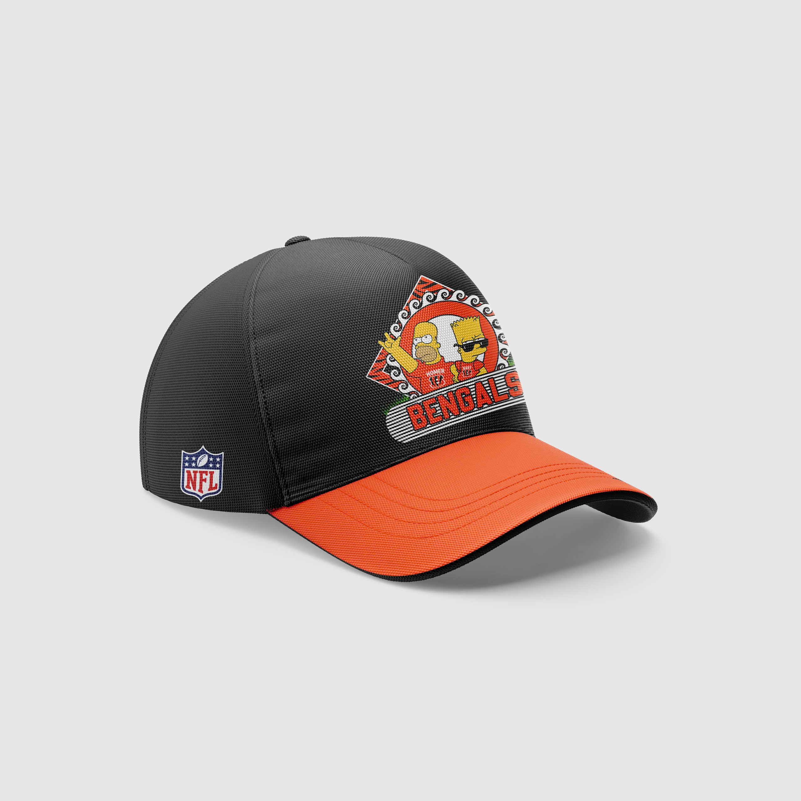 Cincinnati Bengals Simpson Funday Football Special Premium Pullover Hoodie - Famjoys Cincinnati Bengals Simpson Funday Football Special Premium Pullover Hoodie - Famjoys